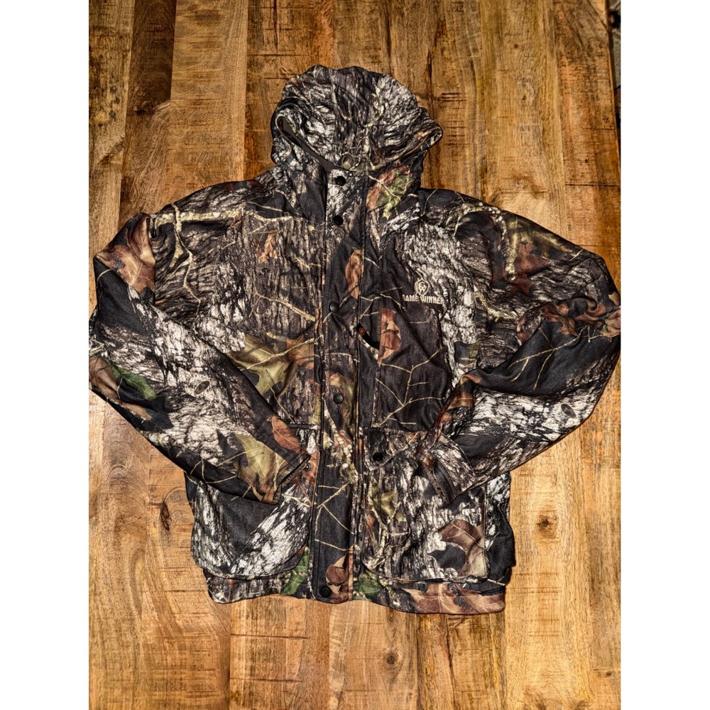 Game Winner Men's XL Camo Hunting Jacket Insulated Waterproof Hooded Realtree